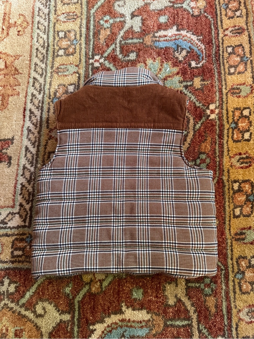 Janie and Jack The Western Plaid Vest - Picture 3 of 4